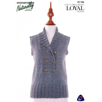 (N1186 Double Breasted Vest)